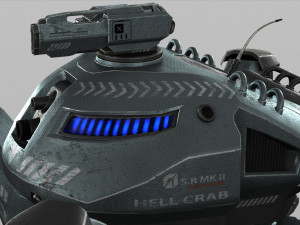 spider mech sr mk ii Modèle 3D