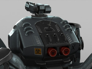 spider mech sr mk ii Modèle 3D