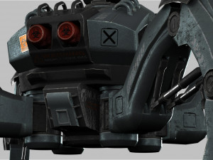 spider mech sr mk ii Modèle 3D