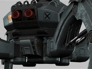 spider mech sr mk ii 3D Model