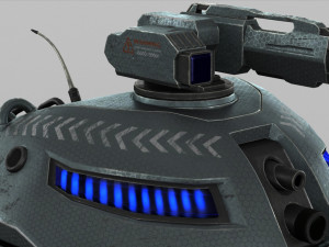 spider mech sr mk ii Modèle 3D