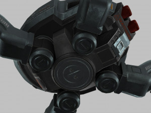 spider mech sr mk ii Modèle 3D