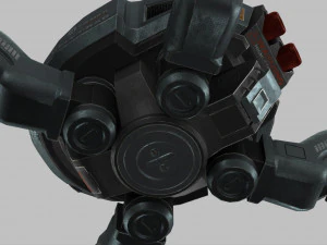 spider mech sr mk ii 3D Model