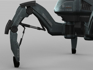 spider mech sr mk ii Modèle 3D