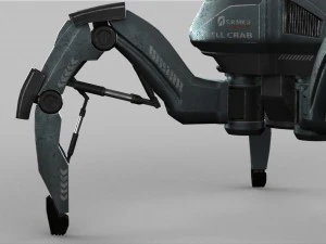 spider mech sr mk ii 3D Model