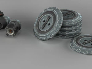 spider mech sr mk ii 3D Model