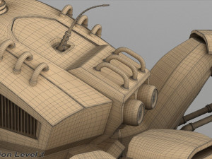 spider mech sr mk ii Modèle 3D
