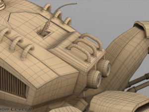 spider mech sr mk ii Modèle 3D