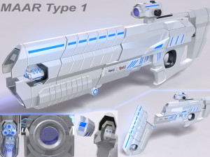 maar type 1 3D Model