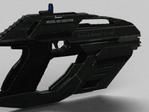 sci fi pistol 3D Модель