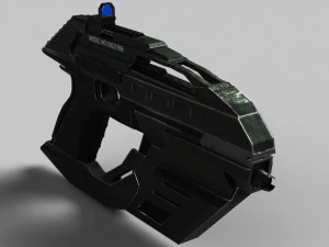 sci fi pistol 3D Model