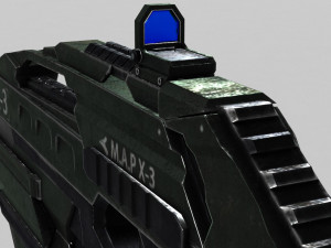 sci fi pistol 3D Модель