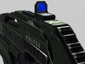 sci fi pistol 3D Model