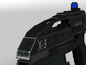 sci fi pistol 3D Модель