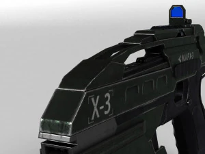 sci fi pistol 3D Model