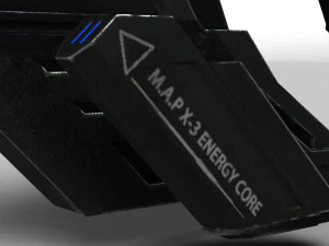 sci fi pistol 3D Model