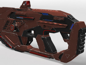 plasma rifle rtx j3 3D Model