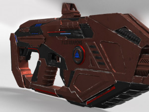 plasma rifle rtx j3 3D Model