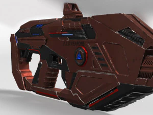 plasma rifle rtx j3 3D Model