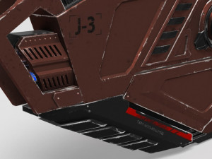 plasma rifle rtx j3 3D Model