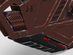 plasma rifle rtx j3 3D Model