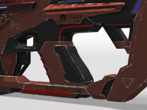 plasma rifle rtx j3 3D Model