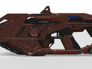 plasma rifle rtx j3 3D Model