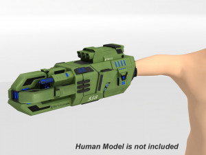 gauntlet trn x3 Modèle 3D