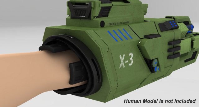 Gauntlet Trn X3 3D Модель In Научная Фантастика 3DExport