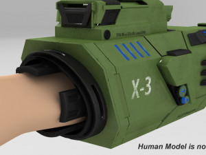 gauntlet trn x3 Modèle 3D