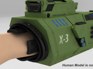 gauntlet trn x3 3D Model