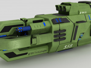 gauntlet trn x3 Modèle 3D