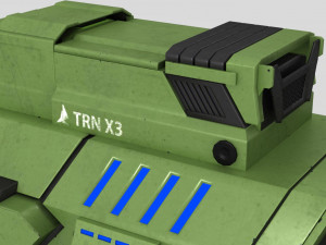 gauntlet trn x3 Modèle 3D