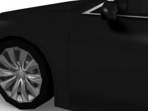audi a8l w12 3D Model