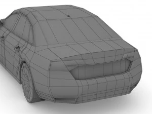 audi a8l w12 3D Model