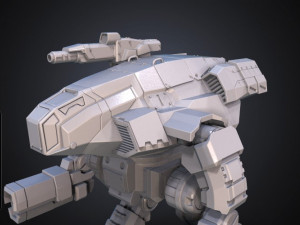 fanart battletech marauder assembly kit 3D-Druckmodell