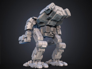 fanart battletech marauder assembly kit 3D-Druckmodell