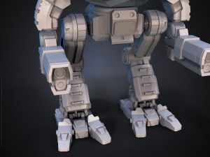 fanart battletech marauder assembly kit 3D-Druckmodell