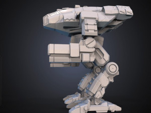fanart battletech marauder assembly kit 3D-Druckmodell