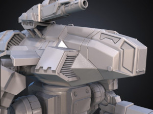 fanart battletech marauder assembly kit 3D-Druckmodell