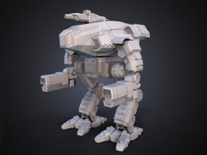 fanart battletech marauder assembly kit 3D-Druckmodell