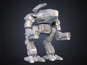 fanart battletech marauder assembly kit 3D-Druckmodell