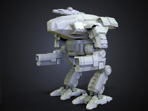 fanart battletech marauder assembly kit 3D-Druckmodell