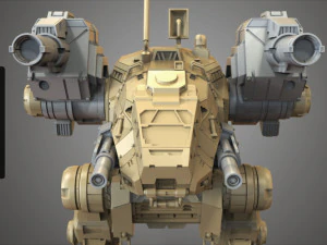 mechwarrior catapult assembly model warfare set 3D Print Model
