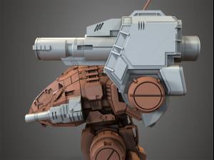 mechwarrior catapult assembly model warfare set 3D Print Model
