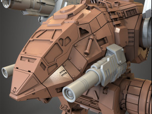mechwarrior catapult assembly model warfare set 3D Print Model