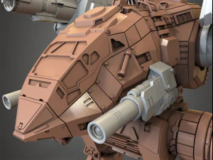 mechwarrior catapult assembly model warfare set 3D Print Model