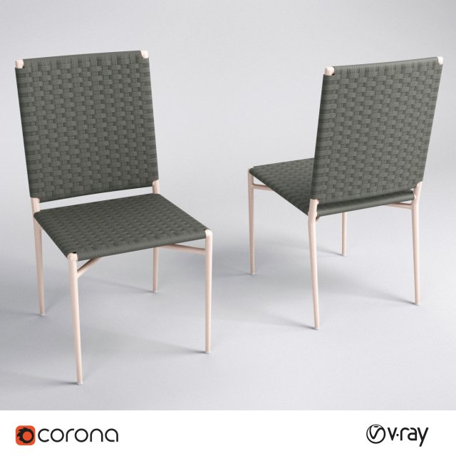 siena chair 3D Model .c4d .max .obj .3ds .fbx .stl .blend 