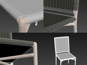 siena chair 3D Model