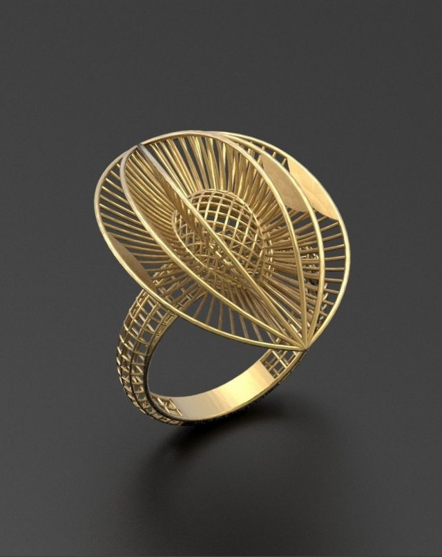 ultra vision ring 3D Print Model .c4d .max .obj .3ds .fbx .stl .blend 